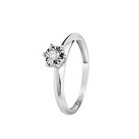 Anello Bliss Donna Rugiada in Oro bianco Diamante 20082584 - 20082584